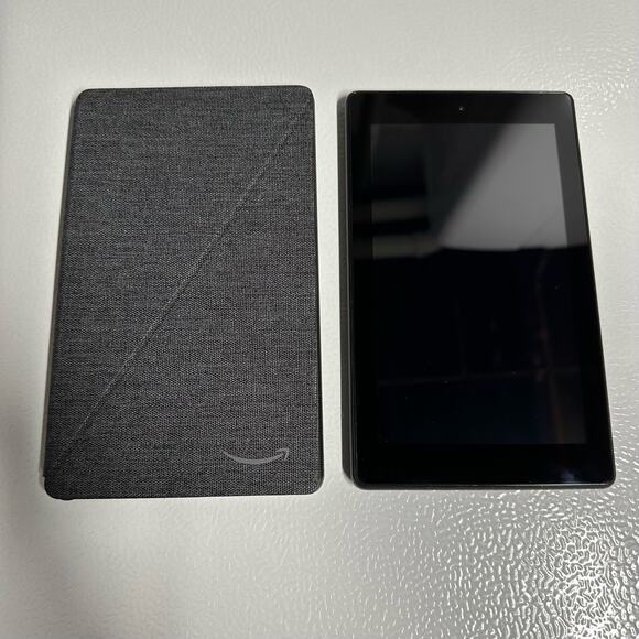 Amazon Other - 2019 Amazon Fire 7 Tablet (7" display, 32 GB) - Black 9th Generation + Case